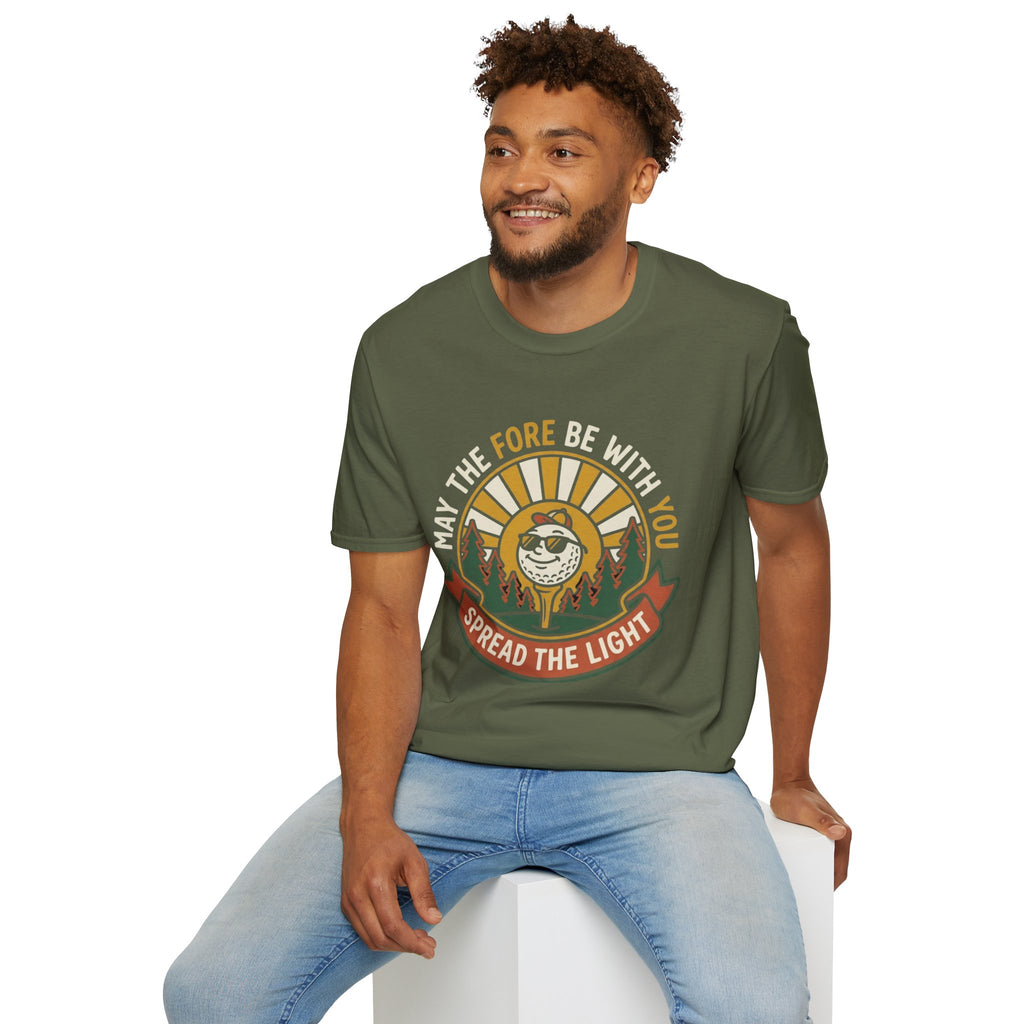 May The Fore Be With You Golf T-Shirt