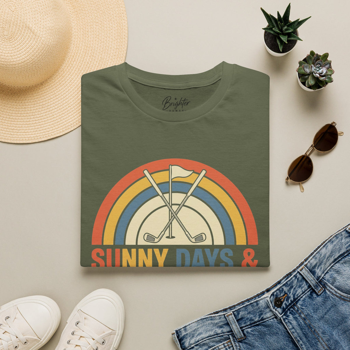 Sunny Days & Sunday Bags Golf T-Shirt