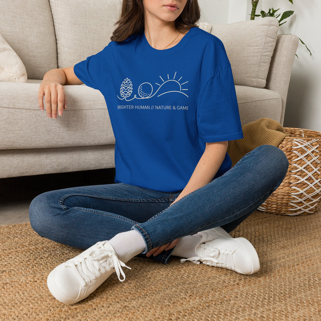 Brighter Human/Nature/Game Golf T-Shirt