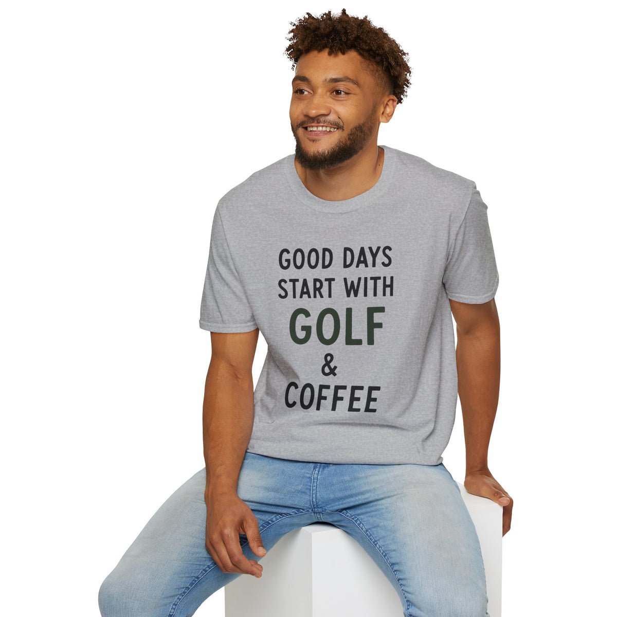 Good Days Start With Golf - Golf T-Shirt