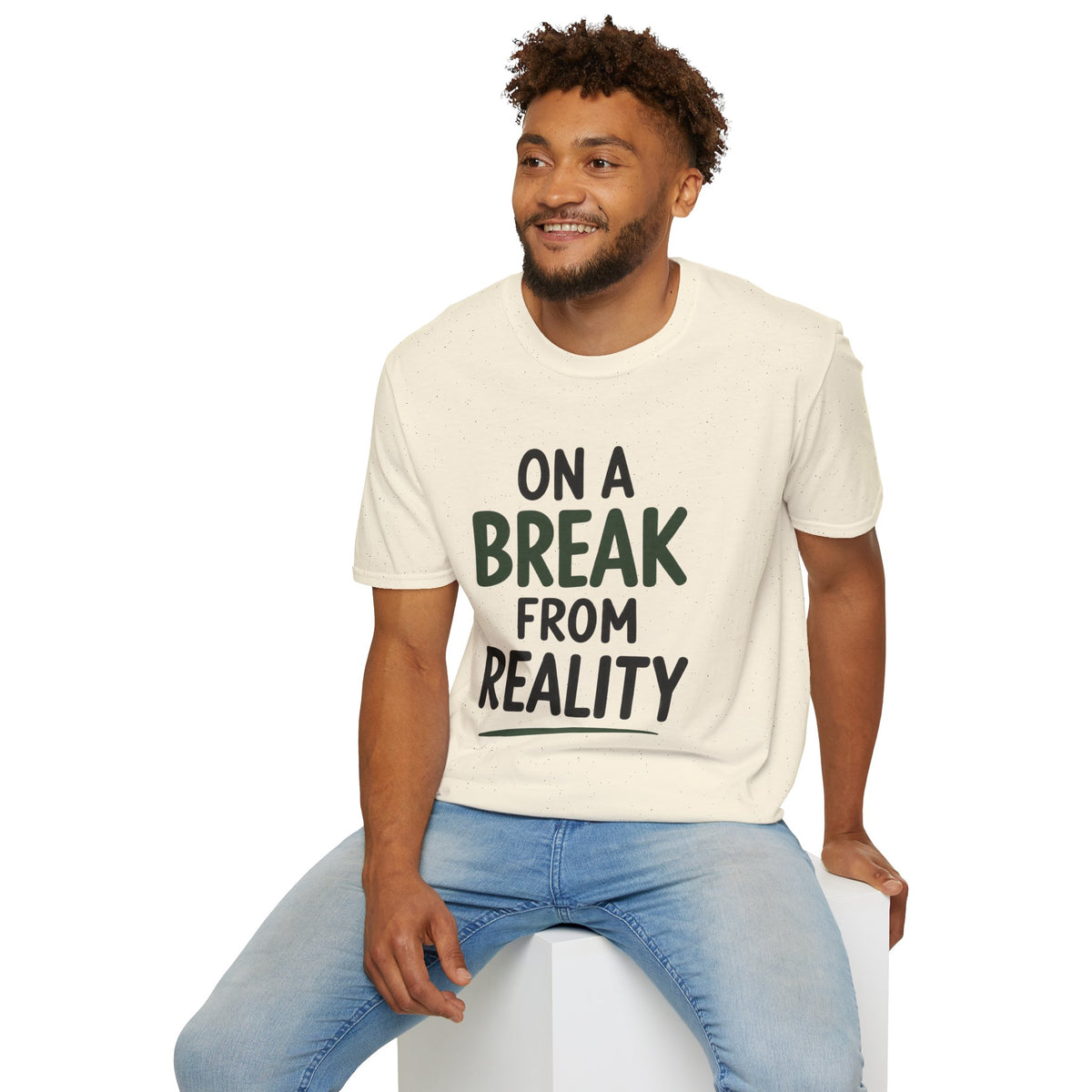 On A Break From Reality Golf T-Shirt
