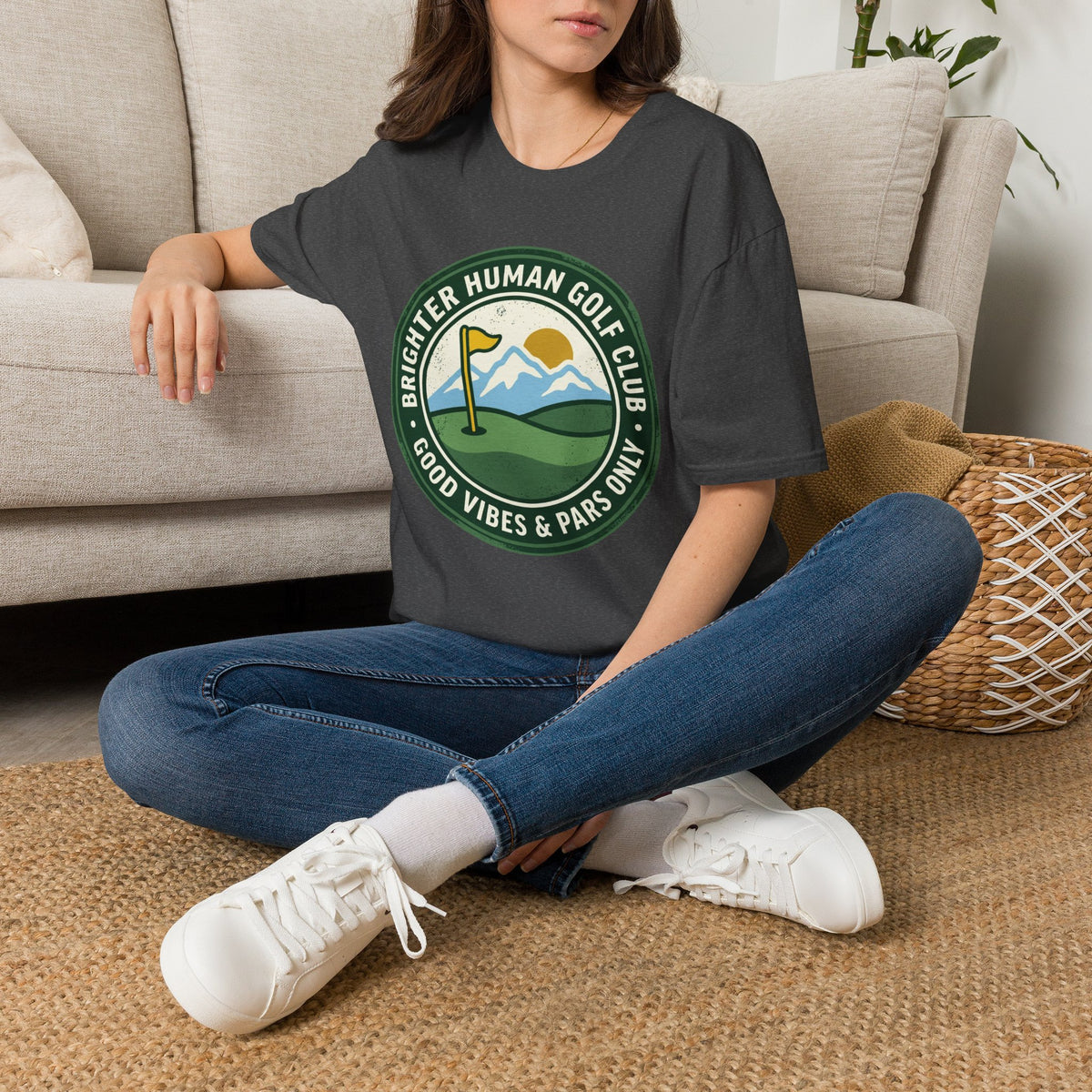 Brighter Human Golf Club Golf T-Shirt