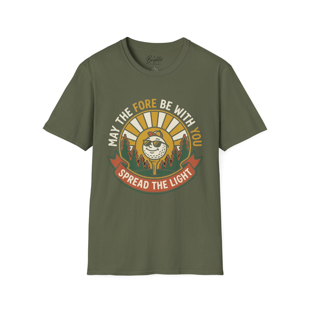 May The Fore Be With You Golf T-Shirt