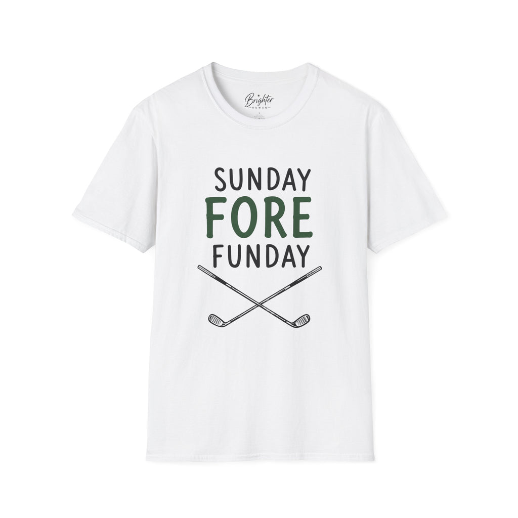 Sunday Fore Funday Golf T-Shirt