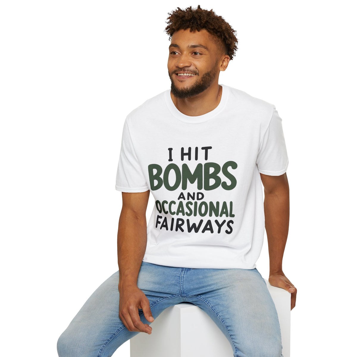I Hit Bombs Golf T-Shirt