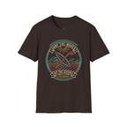 Surf The Waves, Hit The Ditches Golf T-Shirt