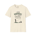 I Give Generously Golf T-Shirt
