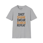 Shot, Shank, Search, Repeat Golf T-Shirt