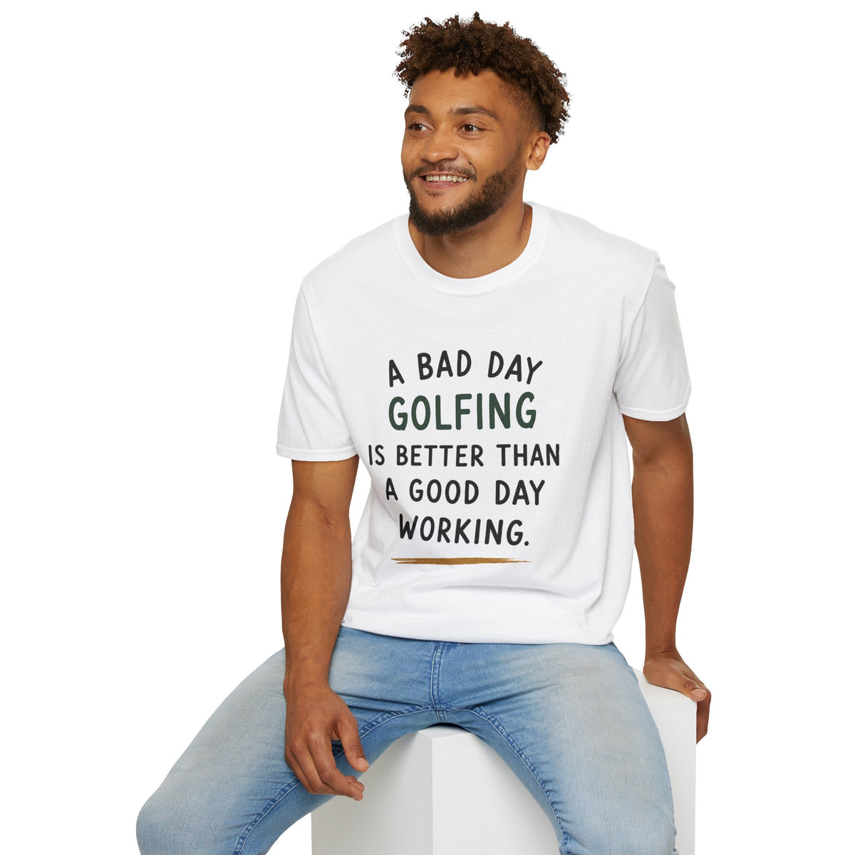 A Bad Day Golfing Golf T-Shirt