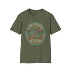 Surf The Waves, Hit The Ditches Golf T-Shirt