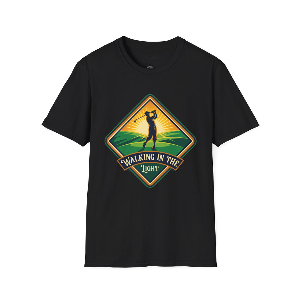 Walking In the Light Golf T-Shirt