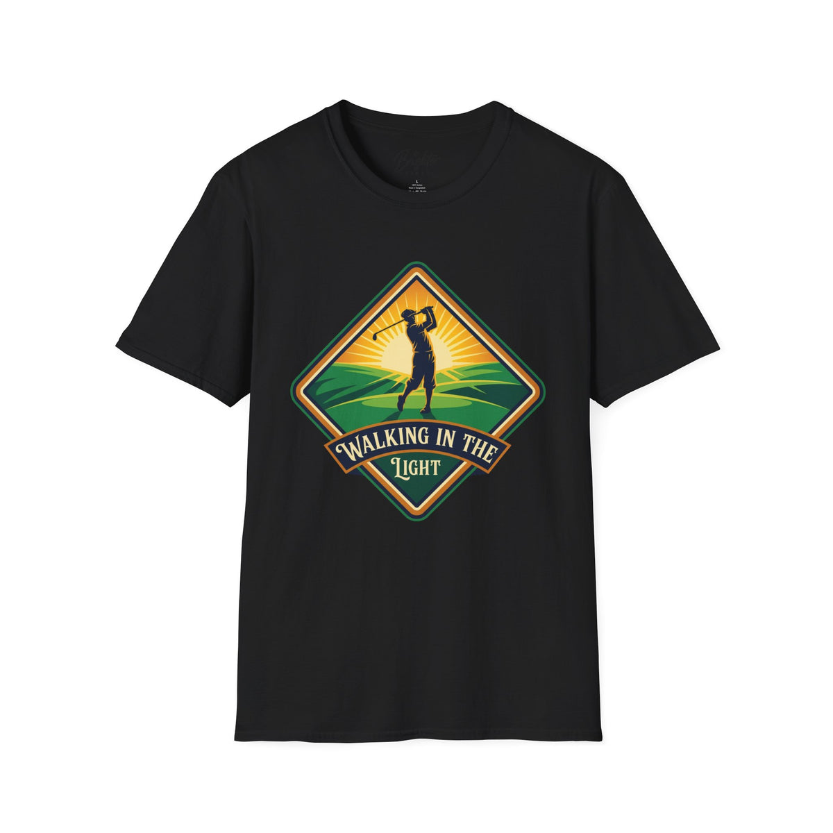 Walking In the Light Golf T-Shirt