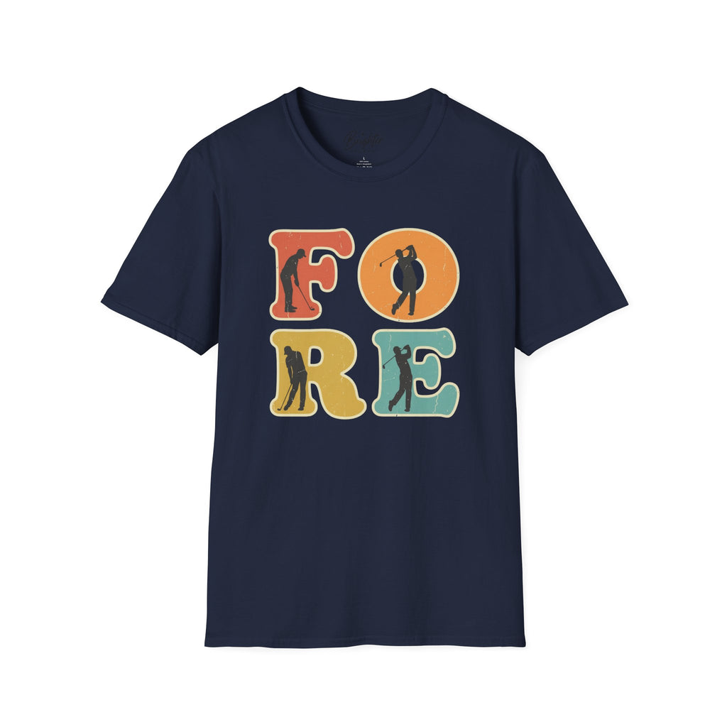 Retro Golf - Fore Stack Graphic - RG-03