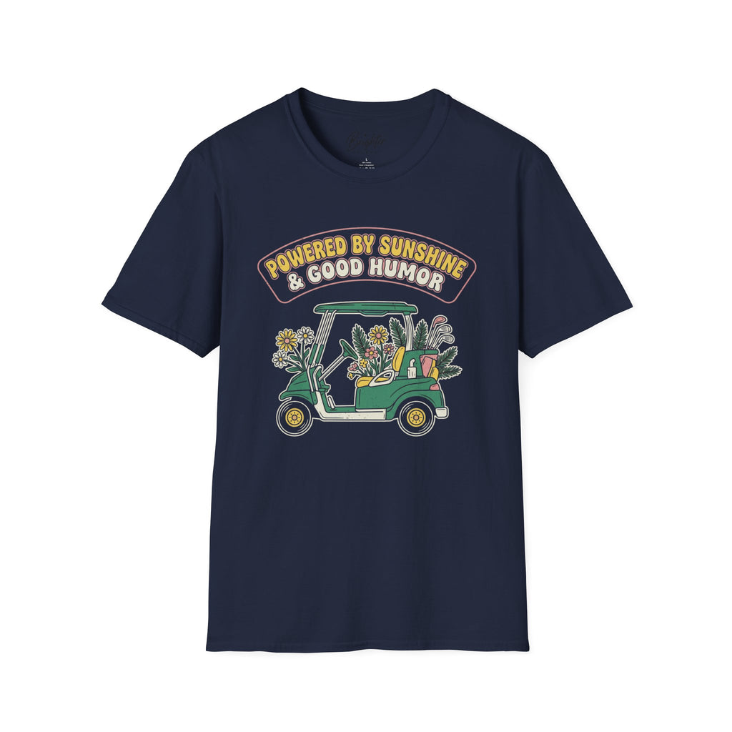 Powered By Sunshine & Good Humor Golf T-Shirt