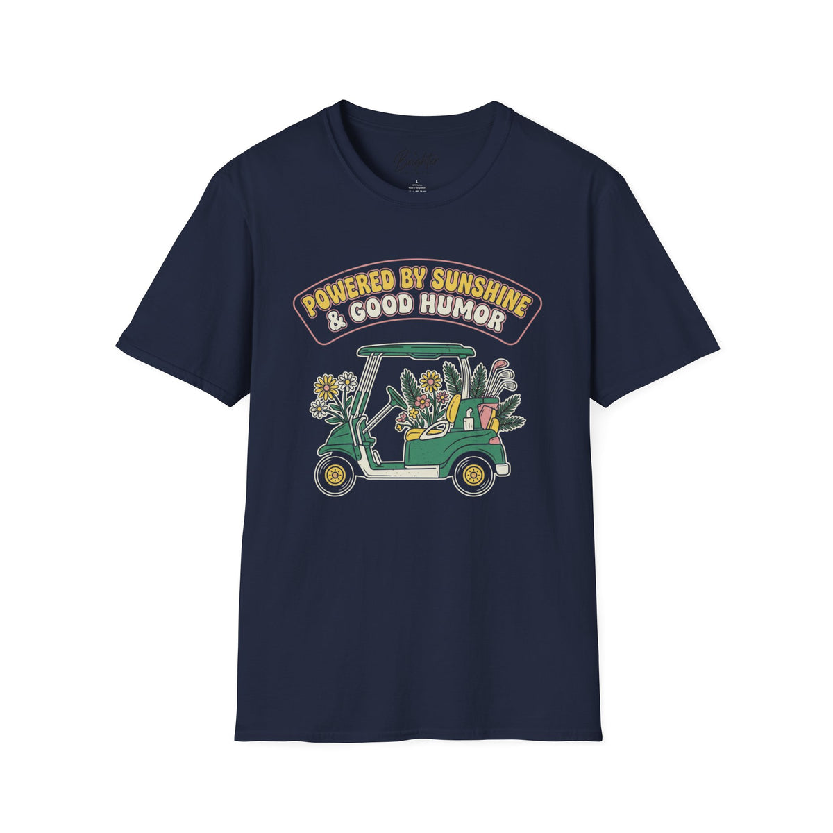 Powered By Sunshine & Good Humor Golf T-Shirt