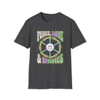 Peace, Love, and Birdies Golf T-Shirt