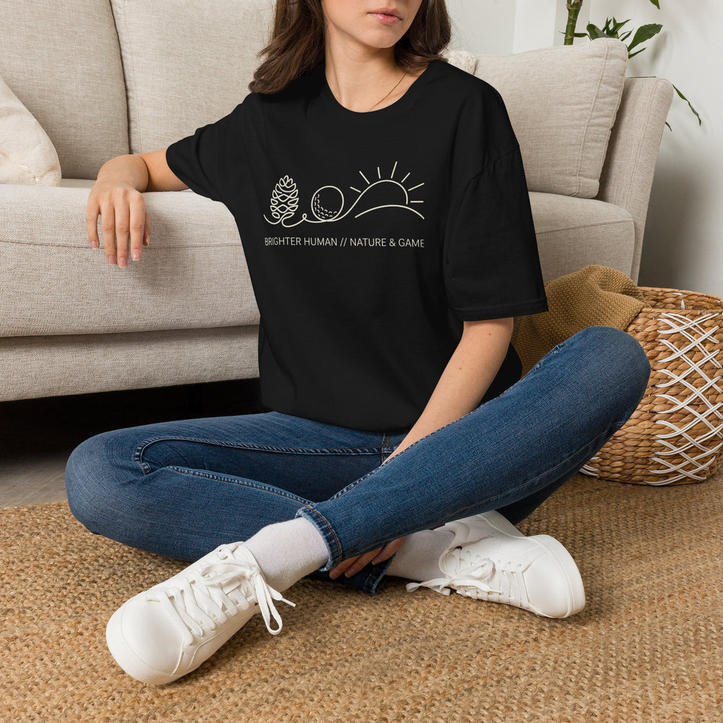 Brighter Human/Nature/Game Golf T-Shirt