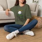 On The Course I'm An Angel Golf T-Shirt
