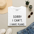Sorry  I Can't Golf T-Shirt