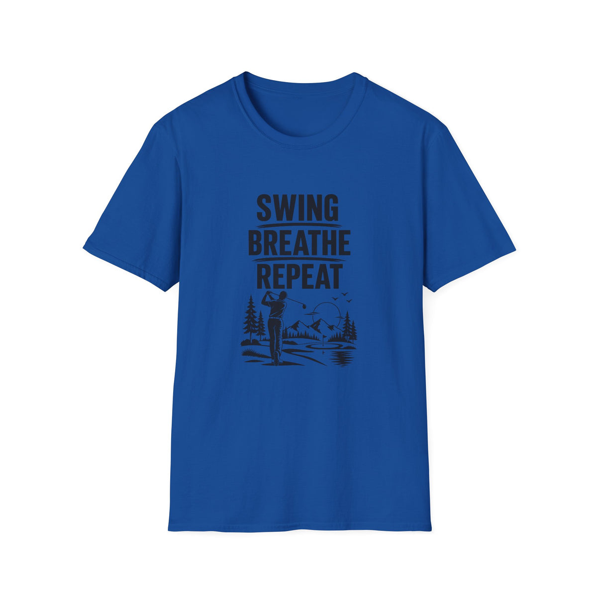 Swing, Breath, Repeat Golf T-Shirt