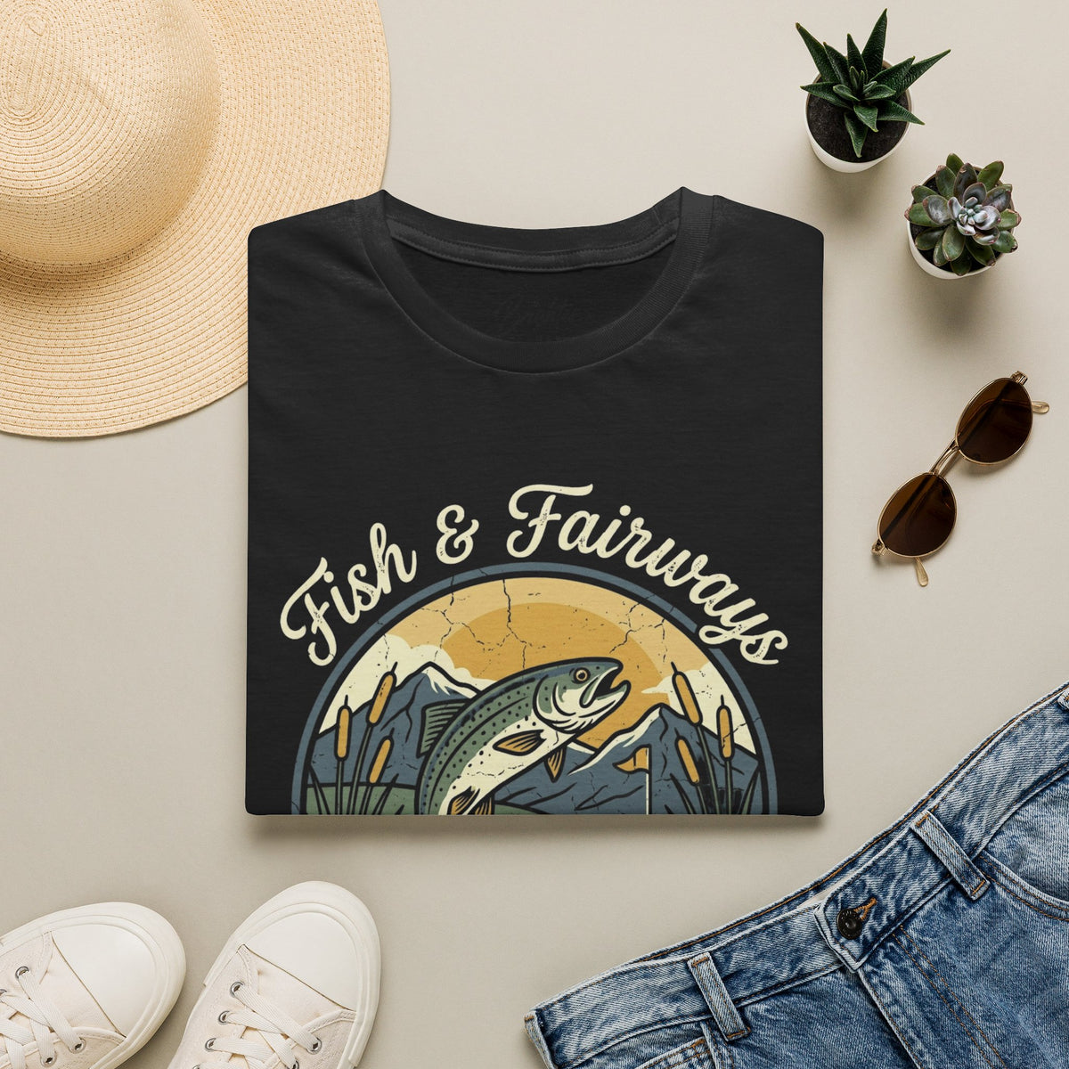 Fish & Fairways Golf T-Shirt