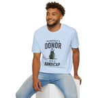 I'm Basically A Donor With A Handicap Golf T-Shirt