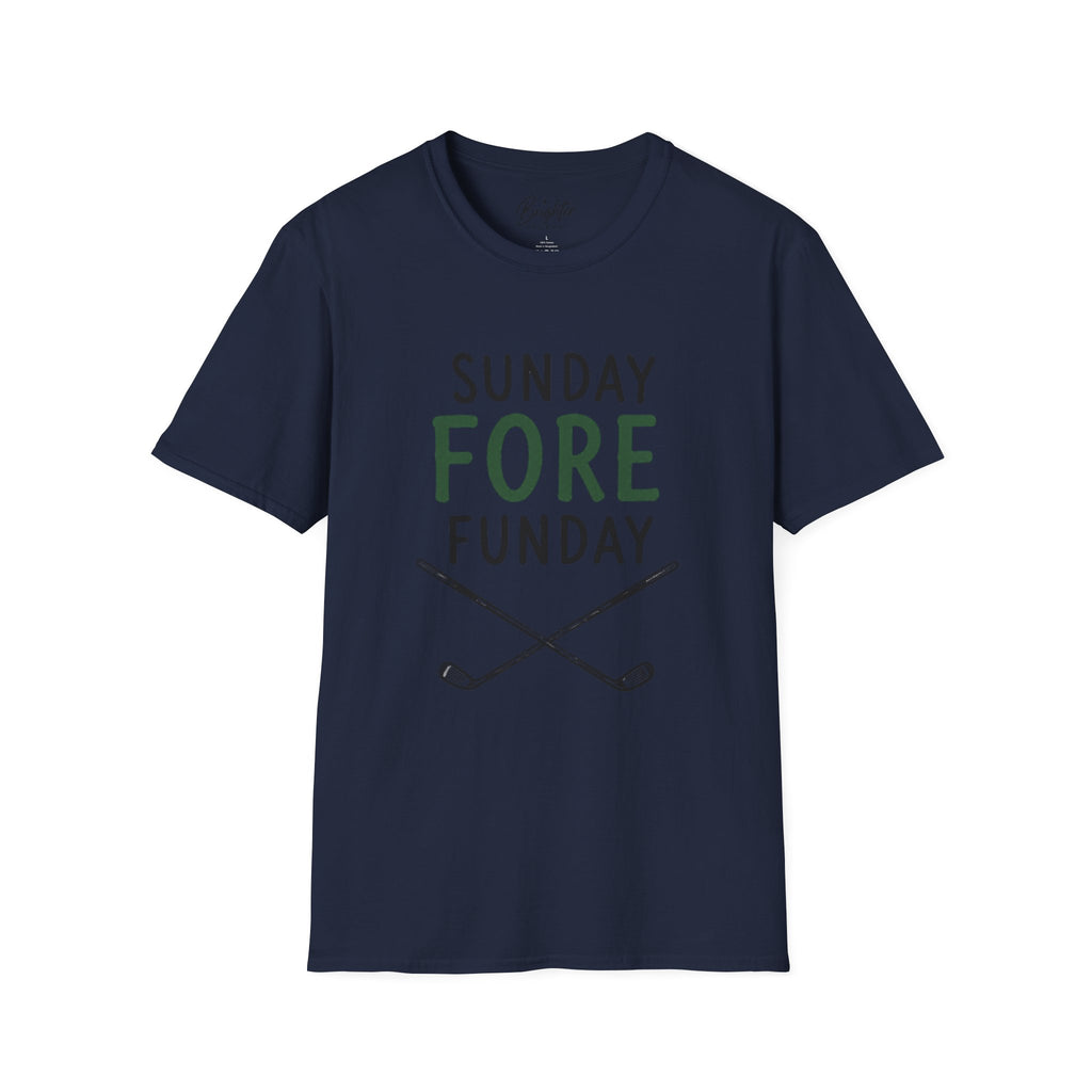 Sunday Fore Funday Golf T-Shirt