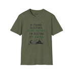 If Found Sleeping Golf T-Shirt