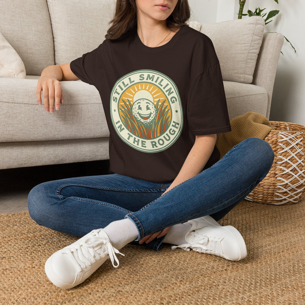 Still Smiling In The Rough Golf T-Shirt