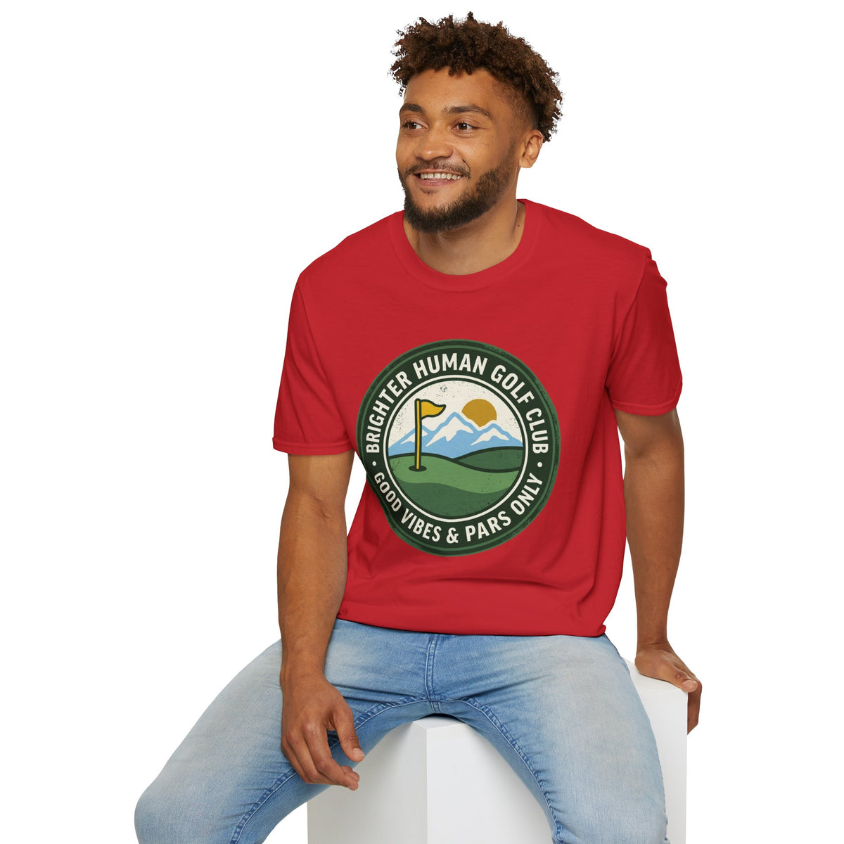 Brighter Human Golf Club Golf T-Shirt