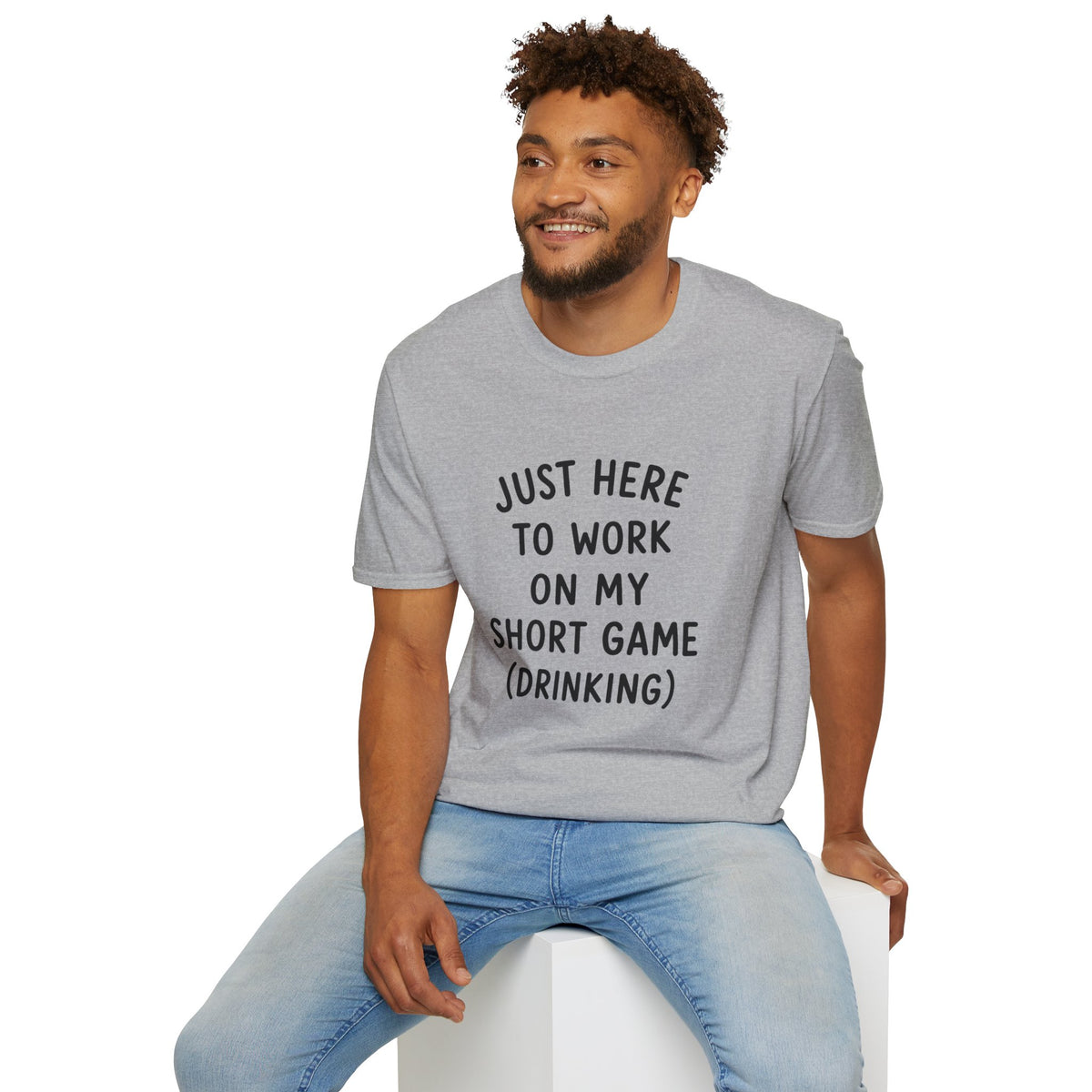 Just Here To Work On My Short Game Golf T-Shirt