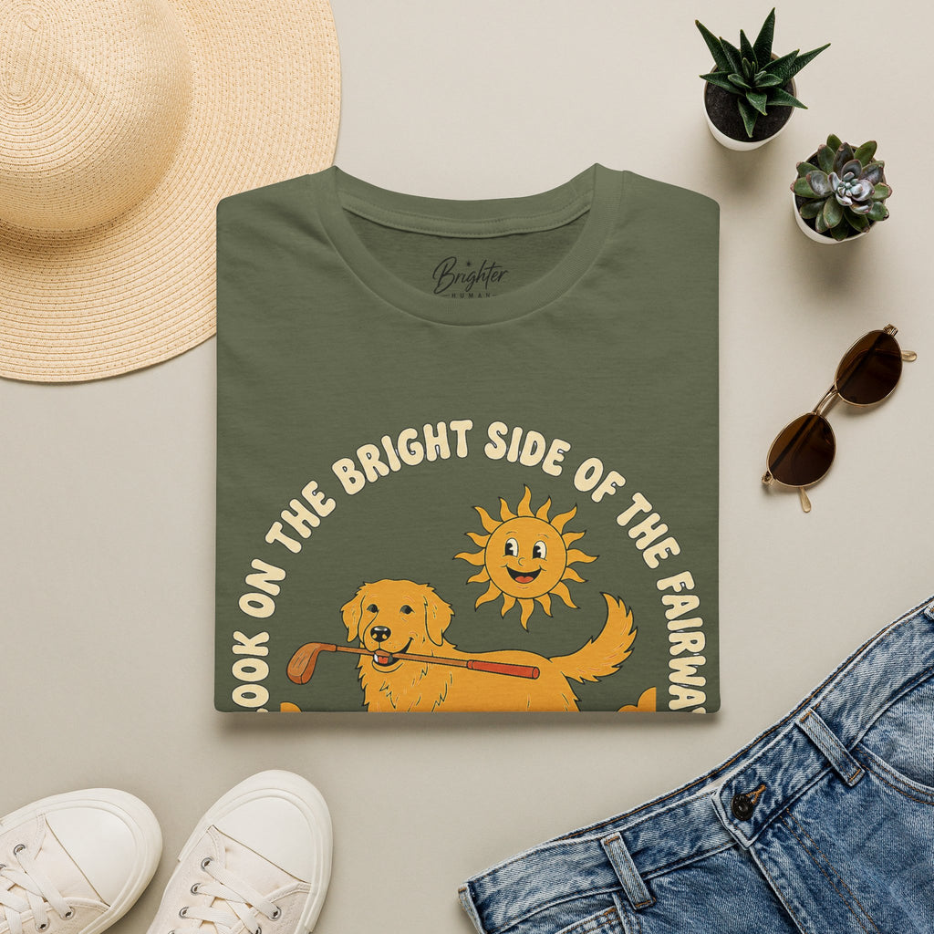 Look On The Bright Side Of The Fairway Golf T-Shirt