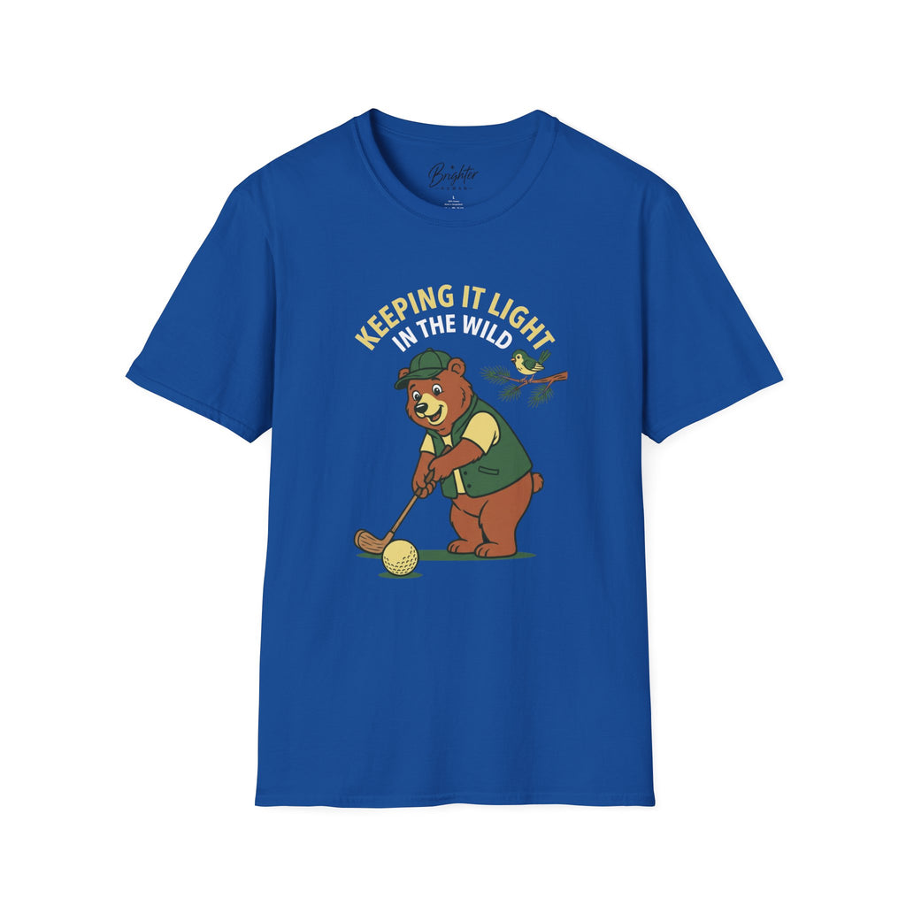 Keeping It Light in The Wild Golf T-Shirt