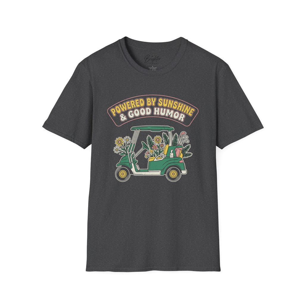 Powered By Sunshine & Good Humor Golf T-Shirt