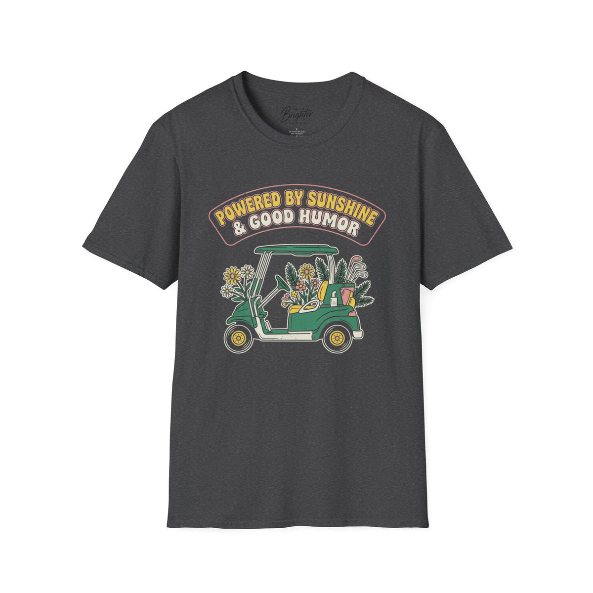 Powered By Sunshine & Good Humor Golf T-Shirt