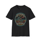 Surf The Waves, Hit The Ditches Golf T-Shirt