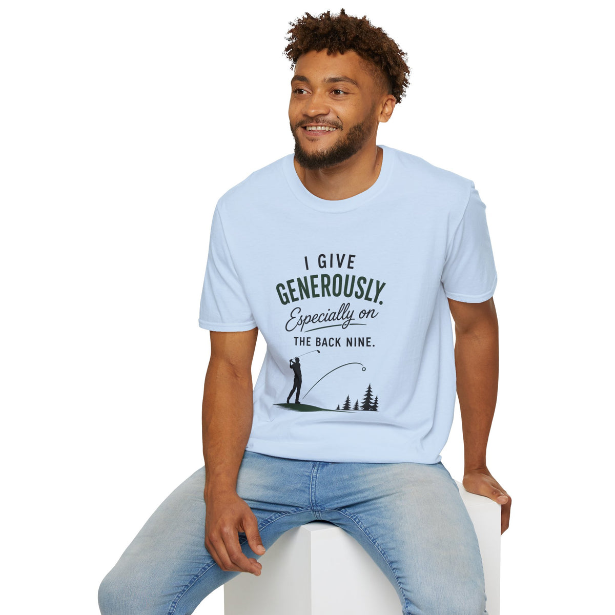 I Give Generously Golf T-Shirt