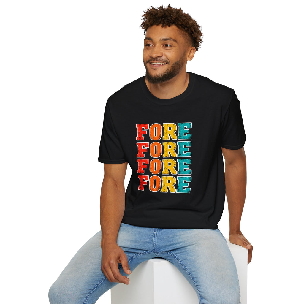 Retro Golf - Fore Stack Graphic - FG-01