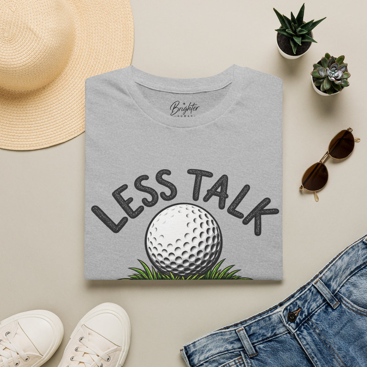 Less Talk - More Chalk Golf T-Shirt