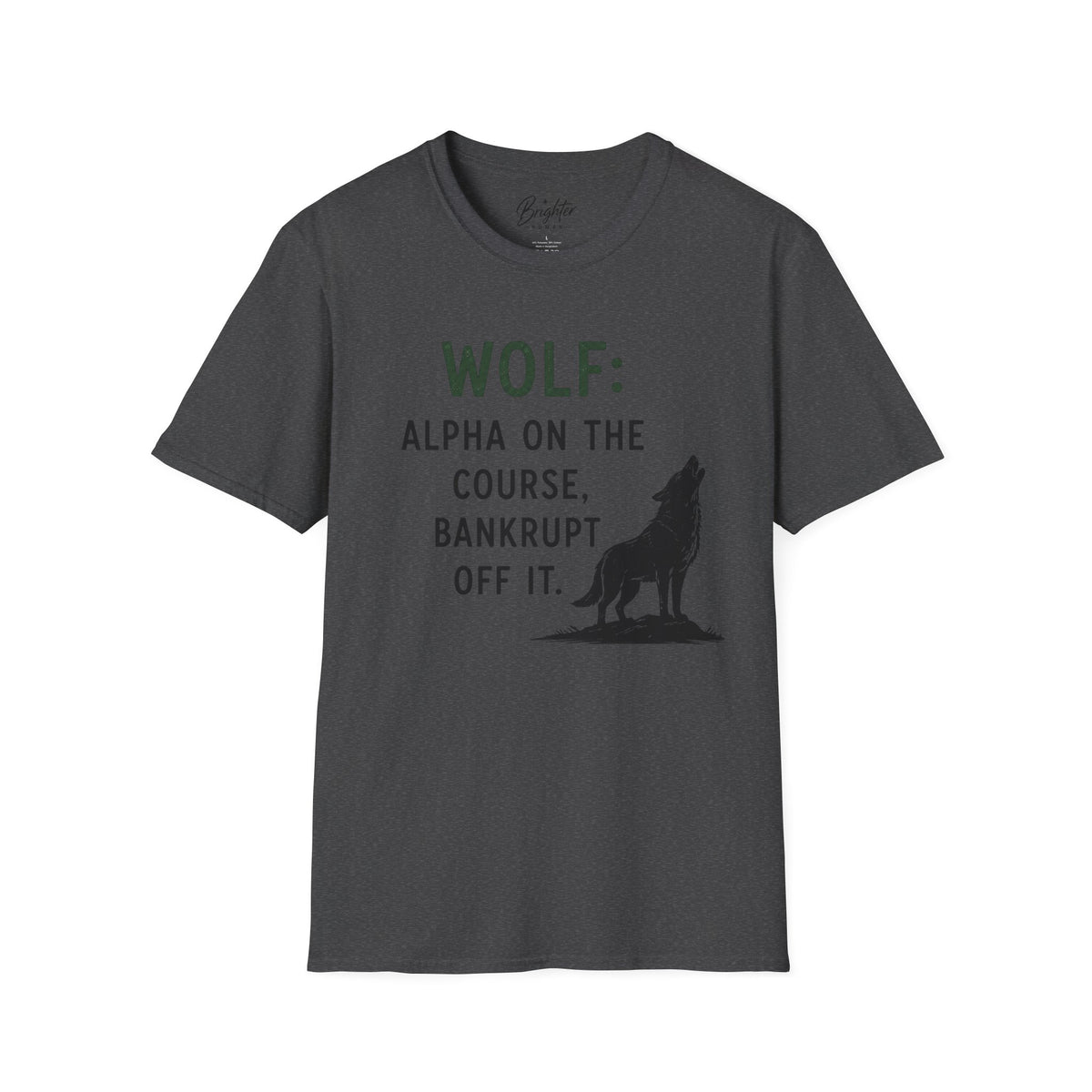 Wolf Golf T-Shirt