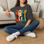Retro Golf - Four Panel Graphic Tee - RG-01