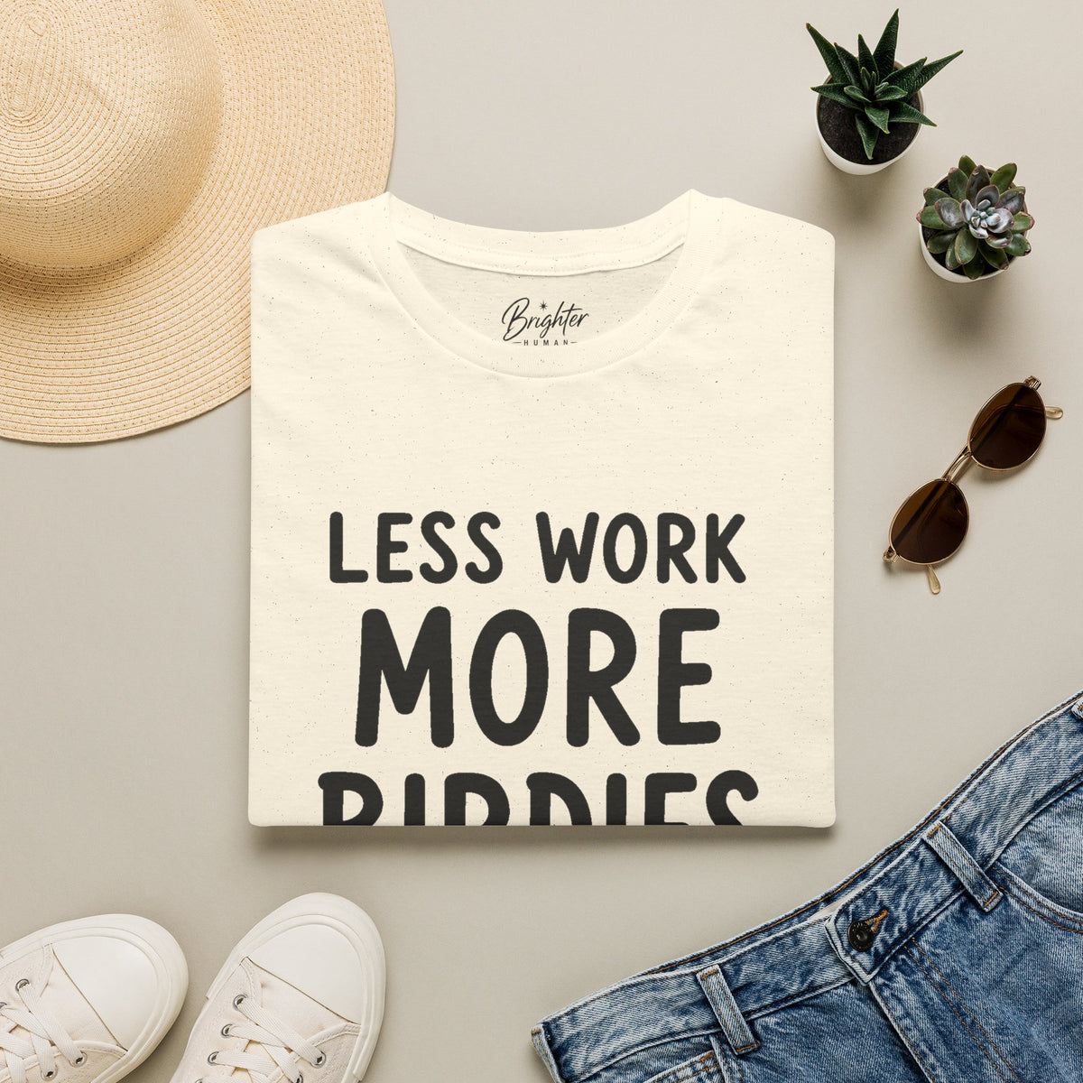 Less Work, More Birdies Golf T-Shirt