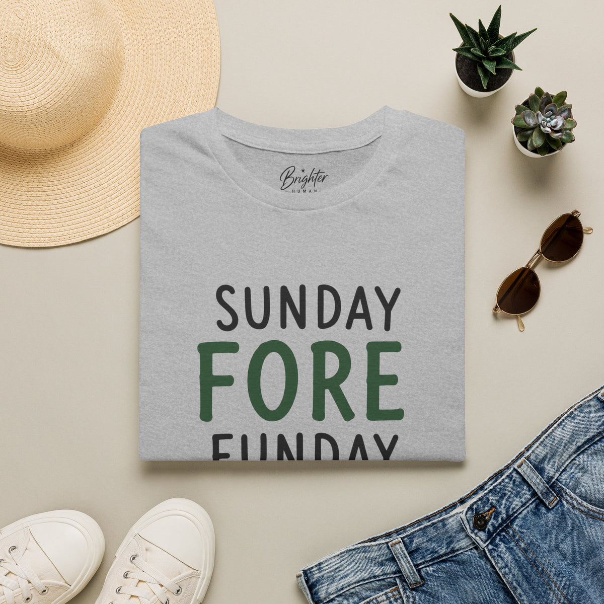 Sunday Fore Funday Golf T-Shirt