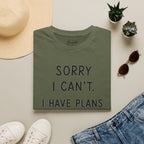 Sorry  I Can't Golf T-Shirt