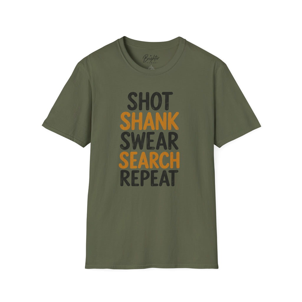 Shot, Shank, Search, Repeat Golf T-Shirt