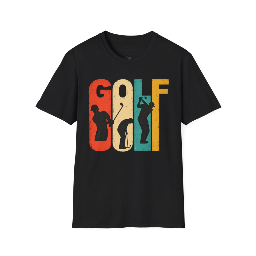 Retro Golf - Four Panel Graphic Tee - RG-01