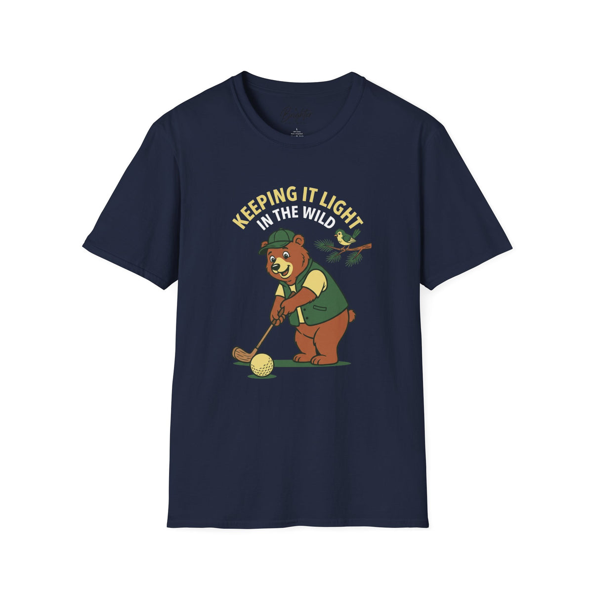 Keeping It Light in The Wild Golf T-Shirt