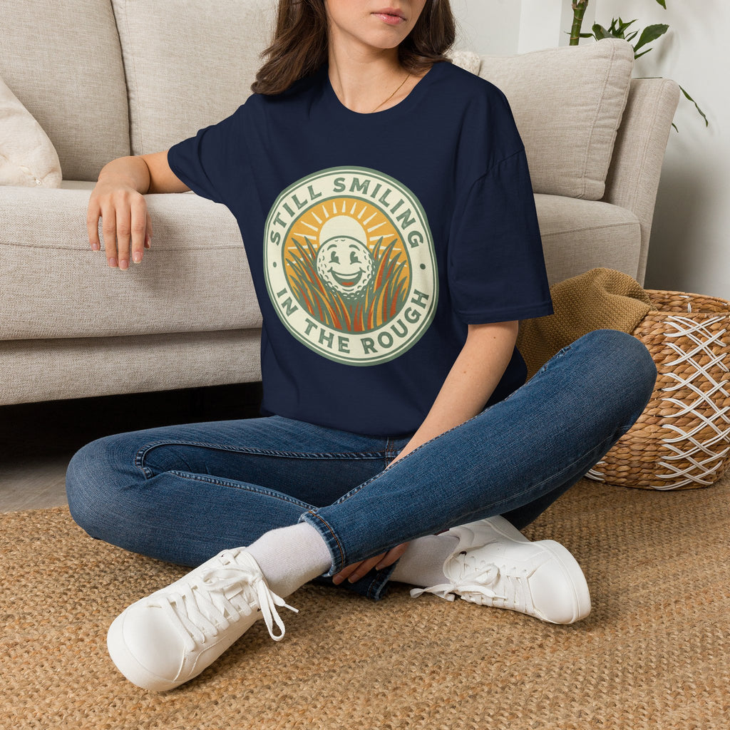 Still Smiling In The Rough Golf T-Shirt