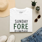 Sunday Fore Funday Golf T-Shirt