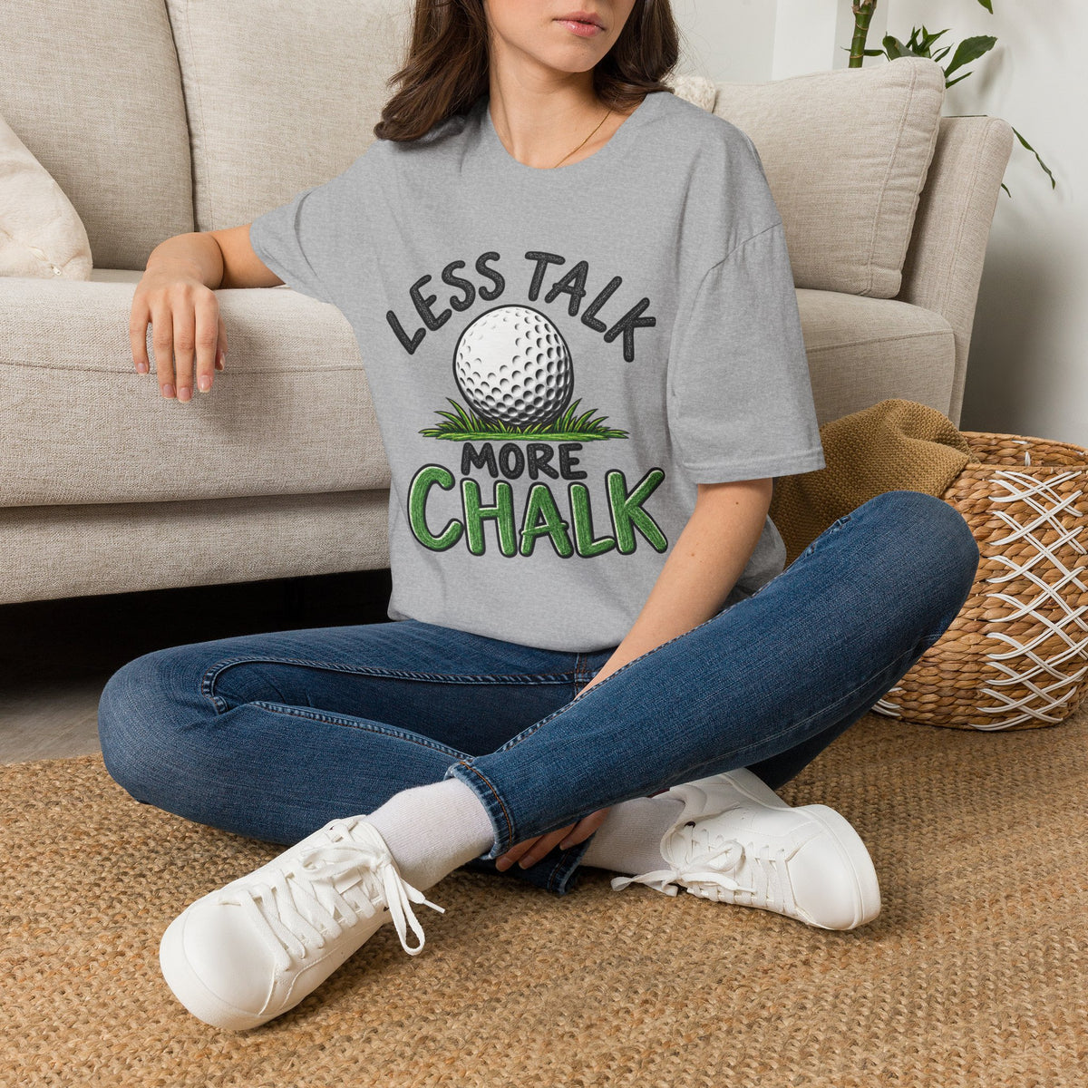 Less Talk - More Chalk Golf T-Shirt